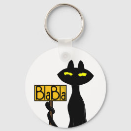Schlüsselanhänger Bad Boogie - Die Katze- " BlaBla