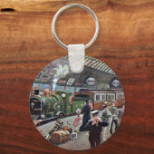 Schlüsselanhänger - Bahnhof Paddington, London (Vorderseite)