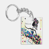 Schlüsselanhänger Ballerina (Vorderseite links)