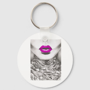 Schlüsselanhänger, Basic Button Schlüsselanhän Schlüsselanhänger