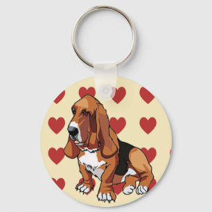 Schlüsselanhänger - Basset Hound