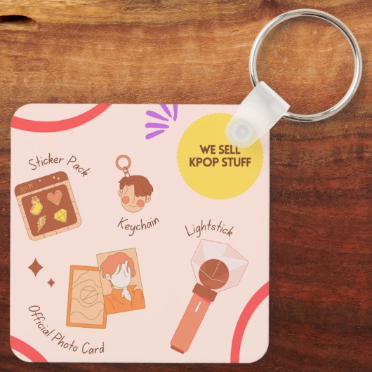 Schlüsselanhänger "Beauty" (Rückseite)