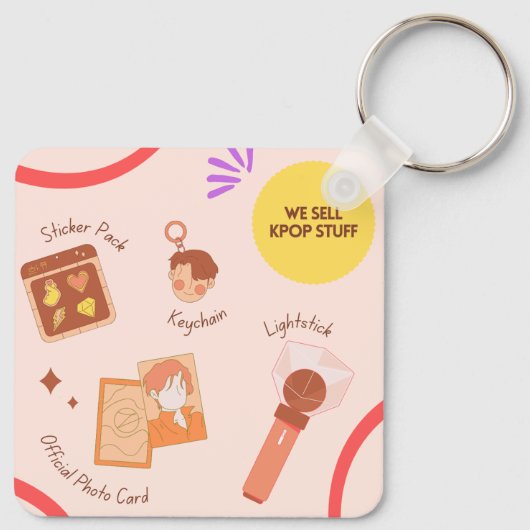 Schlüsselanhänger "Beauty" (Rückseite)