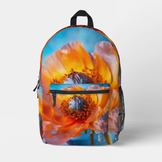 Schlüsselanhänger Bedruckter Rucksack (Vorderseite)