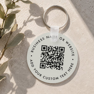 Schlüsselanhänger Benutzerdefinierter QR-Code Ge