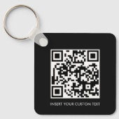 Schlüsselanhänger Benutzerdefinierter QR-Code Mode (Vorderseite)