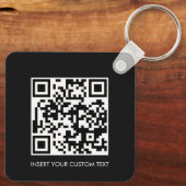 Schlüsselanhänger Benutzerdefinierter QR-Code Mode (Rückseite)