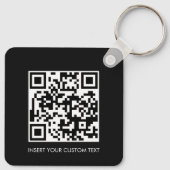 Schlüsselanhänger Benutzerdefinierter QR-Code Mode (Rückseite)