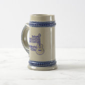 Schlüsselanhänger Bierglas (Vorderseite Links)