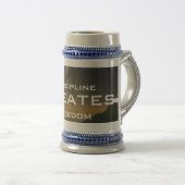 Schlüsselanhänger Bierglas (VorderseiteRechts)