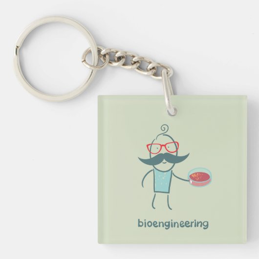 Schlüsselanhänger Bioengineering Scientist (Vorderseite)