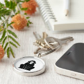 Schlüsselanhänger BLACK MONKEY (Seite)