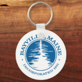 Schlüsselanhänger - Blau (Vorderseite)