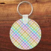 Schlüsselanhänger Bright Pastel Rainbow (Rückseite)