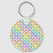 Schlüsselanhänger Bright Pastel Rainbow (Rückseite)