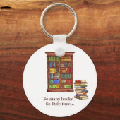 Schlüsselanhänger buchen | Bearbeitbarer Text (Vorderseite)