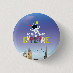 Schlüsselanhänger Button