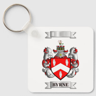 Schlüsselanhänger Byrne Nachname und Schild