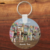 Schlüsselanhänger Cadillac Ranch (Vorderseite)