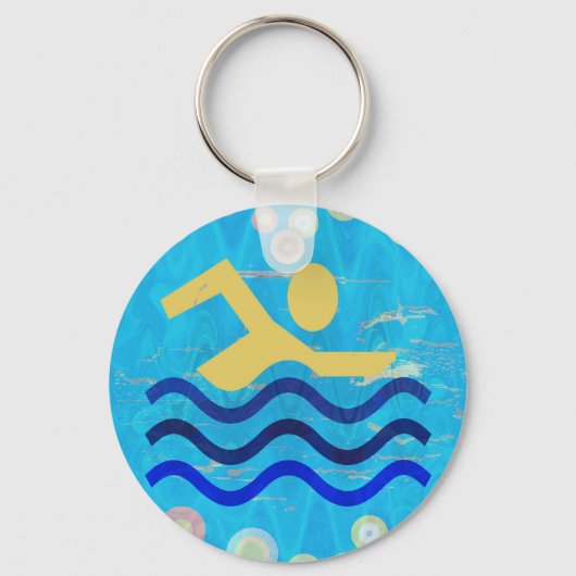 Schlüsselanhänger Cooler Geist in heißen Zeiten (Vorderseite)