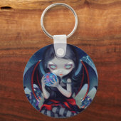 Schlüsselanhänger "Dark Dragonling" (Vorderseite)