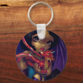 Schlüsselanhänger "Darling Dragonling I" (Vorderseite)