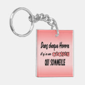 Schlüsselanhänger Das Schwein (Vorderseite links)