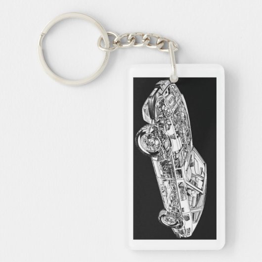 Schlüsselanhänger Datsun 280zx (Vorderseite)