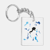 Schlüsselanhänger (dbl) - Tauchen (Vorderseite links)