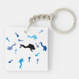 Schlüsselanhänger (dbl) - Tauchen