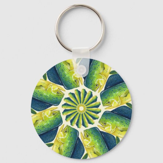 Schlüsselanhänger Delphine (Mah Mahi) (Vorderseite)