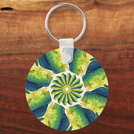 Schlüsselanhänger Delphine (Mah Mahi) (Vorderseite)