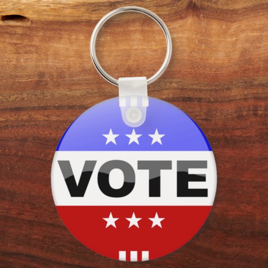 Schlüsselanhänger der Abstimmungstaste (Vorderseite)