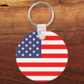Schlüsselanhänger der amerikanischen Flagge (Vorderseite)