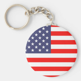Schlüsselanhänger der amerikanischen Flagge