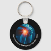 Schlüsselanhänger der ärztlichen Promotion (Rückseite)