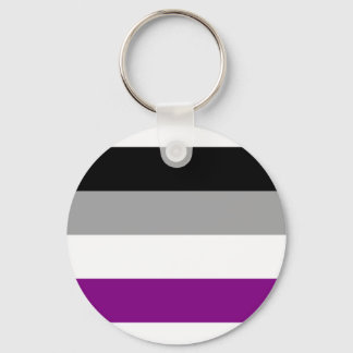 Schlüsselanhänger der asexuellen Flagge