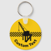 Schlüsselanhänger der Bauplattform (Vorderseite)