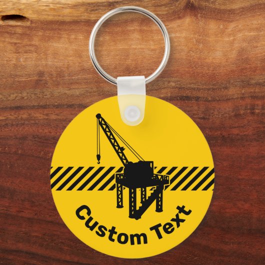 Schlüsselanhänger der Bauplattform (Vorderseite)