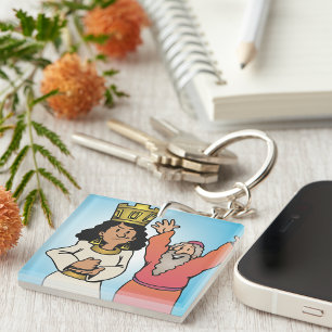 Schlüsselanhänger der biblischen Zahlen