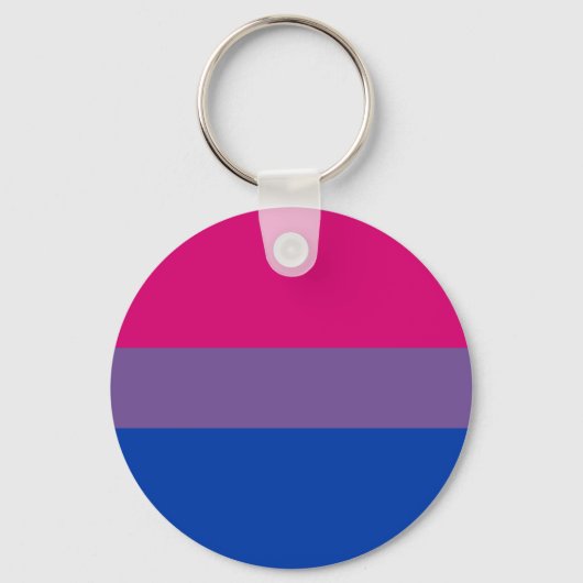 Schlüsselanhänger der Bisexualität (Vorderseite)