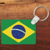 Schlüsselanhänger der brasilianischen Flagge. Orde (Vorderseite)