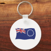 Schlüsselanhänger der Cook Islands Flag (Vorderseite)