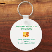 Schlüsselanhänger der elterlichen Alienation (Vorderseite)