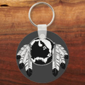 Schlüsselanhänger der ersten Nationen Naturkunst - (Vorderseite)