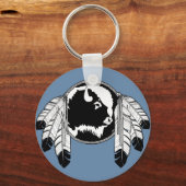 Schlüsselanhänger der ersten Nationen Naturkunst - (Vorderseite)