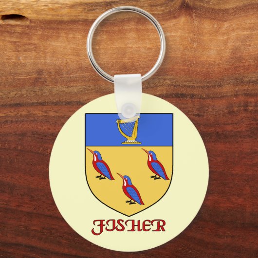 Schlüsselanhänger der Fischereifamilie (Vorderseite)