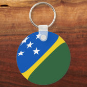 Schlüsselanhänger der Fischereiflagge der Salomone (Vorderseite)