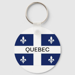 Schlüsselanhänger der Flagge der Provinz Quebec