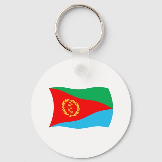 Schlüsselanhänger der Flagge Eritrea (Vorderseite)